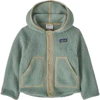 Patagonia - För barn under 6 år - Baby Retro Pile Jkt Cover Green för Unisex - Barnstorlek 3 år - Grön