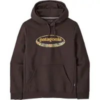 Patagonia 95 Oval Logo Uprisal Hoodie den brown/heliotropic, L