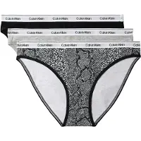 Calvin Klein 3 Pack Bikini Briefs Icon Logo