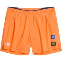 The North Face - Trail running kläder - M Summit Pacesetter Short Graphic Papaya för Unisex - Storlek XL - Orange
