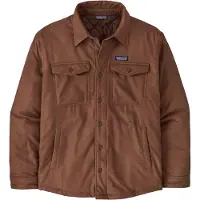 Patagonia - Jackor - M's LW Insulated Fjord Flannel Shirt Berm Brown för UnisexBomull - Storlek S - Brun