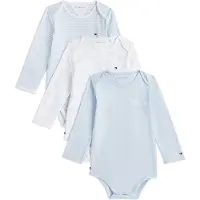 Tommy Hilfiger 3 Pack Long Sleeve Bodysuits Gift Box