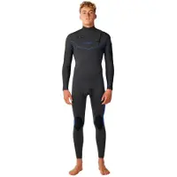 Rip Curl Dawn Patrol 4/3 Mm Långärmad Neopren Våtdräkt Med Bröst Blixtlås