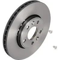 Brembo Bromsskiva 09B35311 fram, ventilerad, höggradigt förkolnad, 1 Stycke