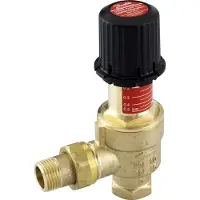 Danfoss AVDO 20 muff/nippel, vinkellöpande, inställningsområde: 0,05-0,5 bar, anslutning Rp 3/4 - R 3/4