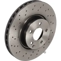 Brembo Bromsskiva 09A62131 fram, ventilerad, höggradigt förkolnad, 1 Stycke
