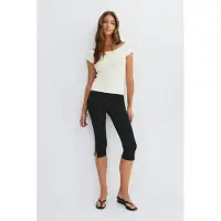 Gina Tricot  - Wide neck top - toppar - Vit - XS - Dam
