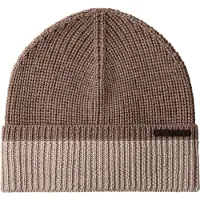 Hackett för män. HM0400122 Brun mössa i merinoull (OSFA), Casual