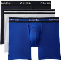 Calvin Klein Underwear 3-Pack Active Mesh Boxers, blå