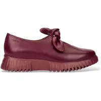Wonders för kvinnor. A-4421 Loafers i vinrött Velvet-läder (40), Hud, Karta, Ingen, Casual, Granat