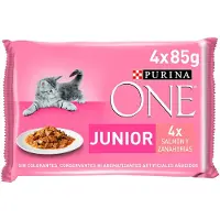 Purina En Fuktig Kattunge Lax Våtfoder För Katt 12x4x85g