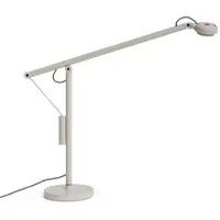 HAY Bordslampa , Fifty-Fifty, dimbara, Grå, Arbetsrum / hemkontor, Aluminium, Design