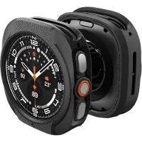 Spigen Samsung Galaxy Watch Ultra2 Liquid Air TPU-skal - 47mm - Svart
