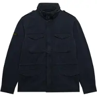 Superdry för män. M5012353A Jacka Cotton M65 marinblå (L), Casual, Bomull, Marino