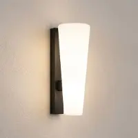 LUCANDE Utomhusbelysning , Jovra, Vit, Glas, Modern