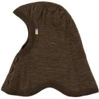 Joha Balaklava - Dubbel - Ull - Mörkbrun - - 54 cm - Balaklava - Dubbel
