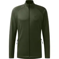 Haglöfs - Vandringskläder - Korp Mid Jacket M Seaweed Green för UnisexTrä - Storlek S - Grön