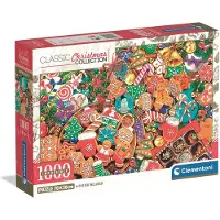 Clementoni Pussel: Impossible Christmas Treats, 1000 bitar