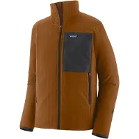 Patagonia - Vandringskläder - M's R2 TechFace Jkt Deer Brown för UnisexTrä - Storlek S - Brun