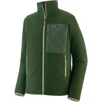 Patagonia - Vandringskläder - M's R2 TechFace Jkt Treeline Green för UnisexTrä - Storlek XL - Grön
