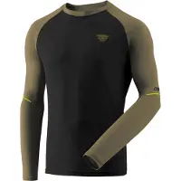Dynafit - Vandringskläder - Alpine Pro M L/S Tee Military Green för Unisex - Storlek M - Khaki