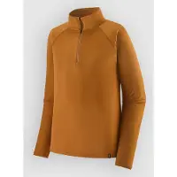 Patagonia Cap Mw Zip Neck Funktionströja cinnamon brown, S