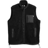 Farah Grant Fleece Gilet för herrar (Svart)