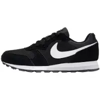 Nike MD Runner 2 Bekväma Hållbara Andningsbara Löparskor Dam sneakers Svart Vit 749869-018 38