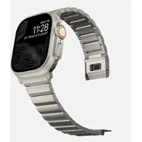 MY-CASE Lyxigt titanarmband för Apple Watch-rem Ultra 2 49mm 46mm 45mm 42mm Magnetiskt Correa för iWatch Serie10 9 8 7 6 SE 5 Armband 42mm 44mm 45mm 49mm&Titanium