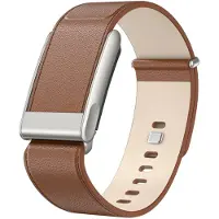 Chose One Whoop 5.0 Äkta Läderarmband för Pulsmätare - Ersättningsarmband med Tryckknapp