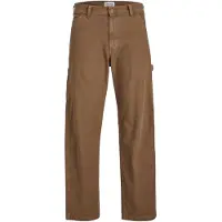 Jack & Jones Jack And Jones Cargo-byxor med raka ben för herrar (Gummi)