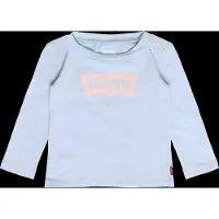 Levi's T-shirt 'BATWING' ljusblå / gammalrosa