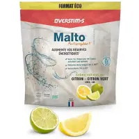 Overstims Malto Antioxydant Energidryckspulver Grön Citron 1.8kg