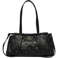 Tommy Hilfiger Soft Leather Studded Charm Shoulder Bag