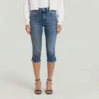 G-Star Lhana Capri Shorts - Medium blue - Women