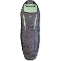 Nemo - Sovsäckar trekking - Forte Womens 35 Plum Gray/Celadon Green för Unisex - Storlek Regular - Grå