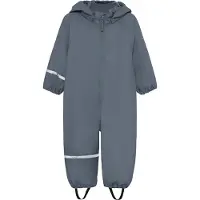 CeLaVi Regnoverall m. Fleece - PU - Stormigt väder - - 90 - Regnoverall