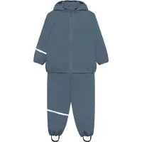 CeLaVi Regnkläder M/u Hängslen - Fleece - PU - Stormigt väder - - 90 - Regnkläder