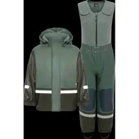 Didriksons Kids' Boardman Set 12 Dark Moss
