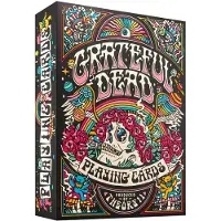 Grateful Dead Spelkort Premium Med Ikonisk Bandkonst