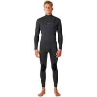 Rip Curl Dawn Patrol 3/2 Mm Långärmad Neopren Våtdräkt Med Bröst Blixtlås