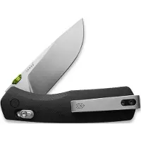 The James Brand The Carter - Black / Stainless / G10 / Straight fällkniv