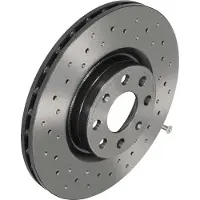 Brembo Bromsskiva 0949393X fram, perforerad, ventilerad, perforerad, 1 Stycke