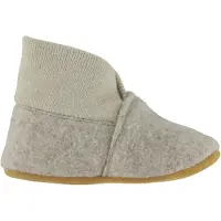 En fant Tofflor - Ull m. Rib - Sand Melerad - - 21/22 - Tofflor