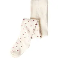Lil´ Atelier Lil' Atelier Strumpbyxor - NmfReba - Turturduva/Vissnad Rose - - 1½-2 år (86-92) - Strumpbyxor