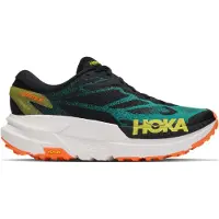 Hoka One One M Mafate X Black/Electric Aqua