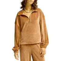 Billabong - Sweatshirts dam - Coffee Time Brownstone för Unisex - Storlek L - Brun