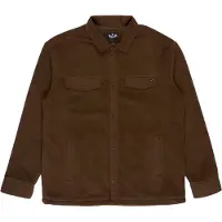 Billabong - Skjortor - Fairbanks Overshirt Dark Cedar för Unisex - Storlek L - Brun