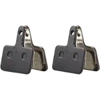 Tlily 2-Par CykelbromsbeläGg, Cykeldelar Resin Semimetall SkivbromsbeläGg för B01S M395 M446 M485 M486 M416 Deore M515 M5