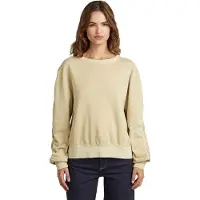 G-Star Woven Mix Relaxed Sweater - Beige - Women